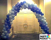 25-foot 4-color Spiral Arch - Coral Ballroom, Hilton Hawaiian Village