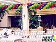 Horizontal Balloon Columns.  Hyatt Regency Waikiki