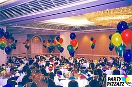 Colorful Balloon Centerpieces Set the Tone of Your Function.  Grand Ballroom, Hyatt Regency Waikiki